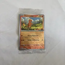 Charmander 004/165 EB Games Exclusive 151 Promo Pokemon New Sealed - Image 1