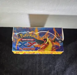 Flashfire - Pokemon XY TCG - EMPTY Display Booster Box - Image 2