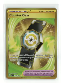 COUNTER GAIN 249/191 SURGING SPARKS POKEMON TCG NM - Image 1