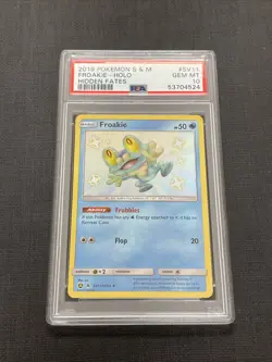 Pokemon PSA 10 Froakie Hidden Fates SV11/SV94 Holo Shiny Holo Rare GEM MINT! - Image 1