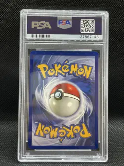 1999 Pokemon Fossil Moltres 1st Edition PSA 8 Holo - Image 2