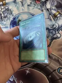 (59) Yu-Gi-Oh! - Dark Hole - LOB-052 - Super Rare Unlimited HP - Image 4