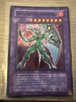 Elemental Hero Shining Phoenix Enforcer DP05-EN013 - Aster Phoenix - 1st Edition - Image 1