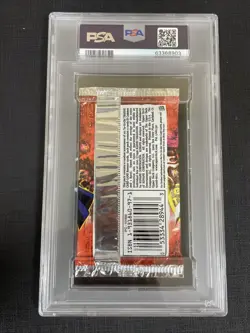 Yu-Gi-Oh! Pharaoh's Servant 1st Edition PSV Sealed Booster Pack PSA 9 Mint - Image 2