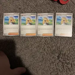‼(4 cards) Playset - Lillie's Determination 119/132 Me01 Mega Evolution Pokemon - Image 1
