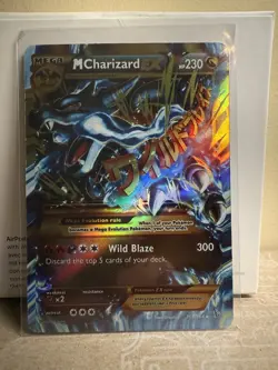 Pokemon TCG XY Flashfire M Charizard EX Card 108/106 Foil, Light Play - Image 1