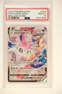 PSA 10 Sylveon VMAX TG15/TG30 Brillant Stars GEM MINT Pokemon cards TCG - Image 1