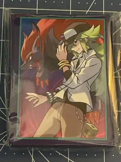 Pokemon Journey Together ETB Card Sleeves, N & Zoroark 65ct Sealed - Image 1