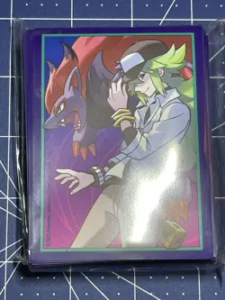 Pokemon Journey Together ETB Card Sleeves, N & Zoroark 65ct Sealed - Image 2