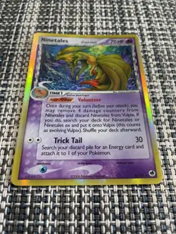 Pokemon Ninetales Delta Holo Rare Dragon Frontiers Card 030/068 LP/NM - Image 3