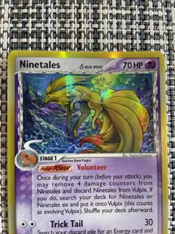 Pokemon Ninetales Delta Holo Rare Dragon Frontiers Card 030/068 LP/NM - Image 4