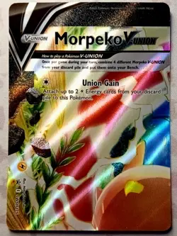 2 Morpeko V-Union (215-218) (287-290) Sword & Shield Promo Pokemon Cards - Image 2