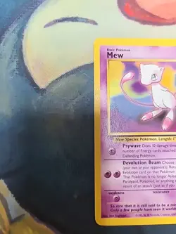Pokemon Card - Mew #8 WoTC Black Star Promo JS68 - Image 3
