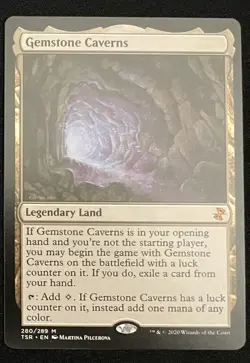 Gemstone Caverns Time Spiral Remastered Regular NM - Image 1
