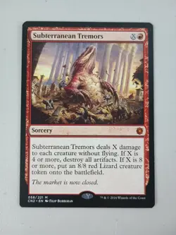 Magic The Gathering Subterranean Tremors 058/221 CN2 NM MTG - Image 1
