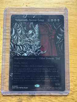 Valgavoth, Terror Eater (Showcase) (Textured Foil) Duskmourn: House of Horror - Image 1