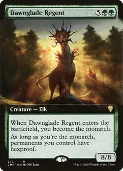 Dawnglade Regent Extended Art Regular - Commander Legends MTG-NM - Image 1