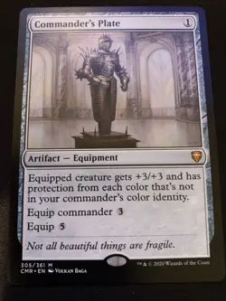 Commander's Plate Commander Legends Regular - Image 1