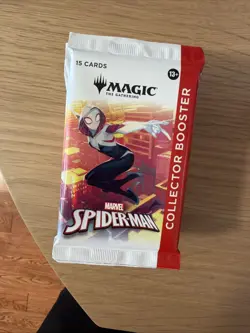 Magic The Gathering Marvel Spiderman Collector Booster Packs (8) - Image 1