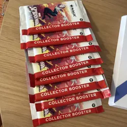 Magic The Gathering Marvel Spiderman Collector Booster Packs (8) - Image 3
