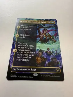 Awaken the Honored Dead (Borderless) Tarkir: Dragonstorm Regular - Image 1
