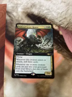 Colossal Grave-Reaver (Extended Art) Commander: Tarkir: Dragonstorm Regular NM - Image 1
