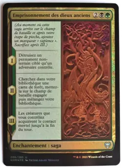 mtg magic Binding the Old Gods FOIL FRENCH fr Emprisonnement des dieux anciens - Image 1