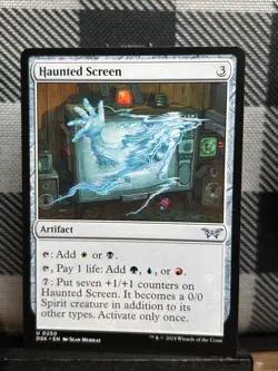 MTG TCG: Haunted Screen 250, Duskmourn: House of Horror - Image 1