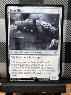 MTG TCG; Iron Giant 260, Final Fantasy - Image 1