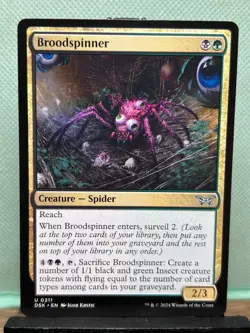 MTG TCG: Broodspinner 211, Duskmourn: House of Horror - Image 1