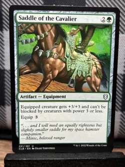 MTG TCG: Saddle of the Cavalier 251/361, Battle for Baldur's Gate - Image 1