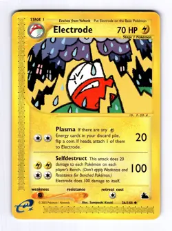 Electrode Skyridge #036 (2003) Uncommon HP Pokemon - Image 1