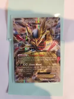 Pokemon Giratina EX 57/98 Ultra Rare XY Ancient Origins LP - Image 1