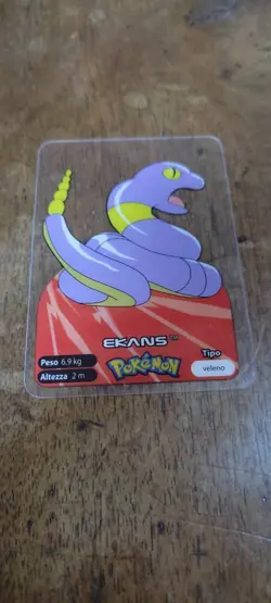 Ekans 23 Pokemon Lamincards Edibas - ITA - EXC - Image 1
