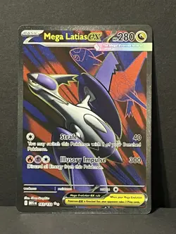 Pokemon Mega Latias ex 163/132 Ultra Rare Full Art Mega Evolution - Near Mint - Image 1