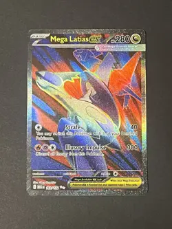 Pokemon Mega Latias ex 163/132 Ultra Rare Full Art Mega Evolution - Near Mint - Image 2