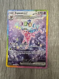 Espeon ex 155/131 SIR - Prismatic Evolutions - NM/M - Pokemon TCG - Pack Fresh - Image 1