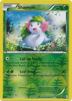 Lightly Played Shaymin - 10/149 - Rare - Reverse Holo Pokemon Boundaries Crossed - Image 1