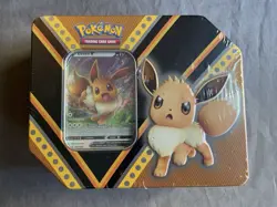 Pokemon TCG V Powers Eevee Tin - Factory Sealed - Image 1
