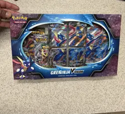 SEALED! Pokemon TCG V-Union Greninja Special Collection - Evolving Skies 820650809071 - Image 1