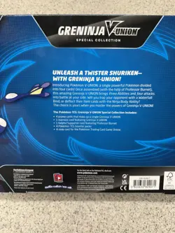 SEALED! Pokemon TCG V-Union Greninja Special Collection - Evolving Skies 820650809071 - Image 5