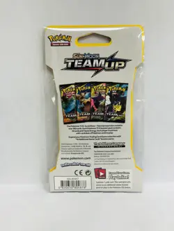 Pokemon Team Up Sleeved Booster Pack Sealed -Gengar Mimikyu Art - Image 2