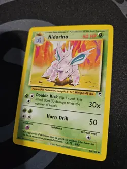 Pokemon TCG Nidorino Legendary Collection 56/110 Regular Uncommon NM - Image 3