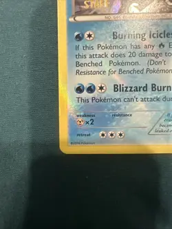 2016 POKEMON XY BLACK STAR PROMO FATES COLLIDE-STAFF WHITE KYUREM-HOLO NM Rare - Image 4