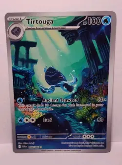 Tirtouga 106/086 IR Illustration Rare Black Bolt Pokemon TCG Mint - Image 1
