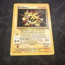 Electabuzz #2 - Warner Bros Movie Black Star Promo Pokemon TCG - Image 1