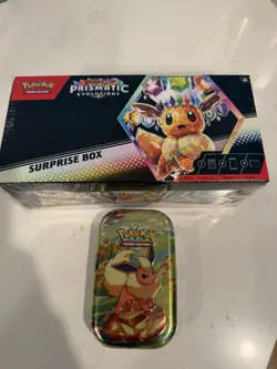 NEW SEALED - Pokemon TCG: Prismatic Evolutions Surprise Box & Tin - Image 1