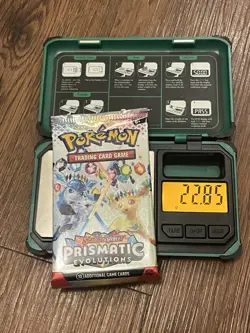 22.85g🔥 HEAVY 🔥 Pokemon Prismatic Booster Pack! FACTORY SEALED!!!✅ #7 - Image 1