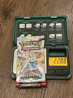 22.88g🔥 HEAVY 🔥 Pokemon Prismatic Booster Pack! FACTORY SEALED!!!✅ #5 - Image 1