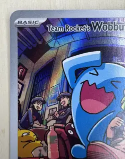 ✨ Team Rocket’s Wobbuffet Black Star Promo #203 Pokemon TCG: Destined Rivals NM - Image 3